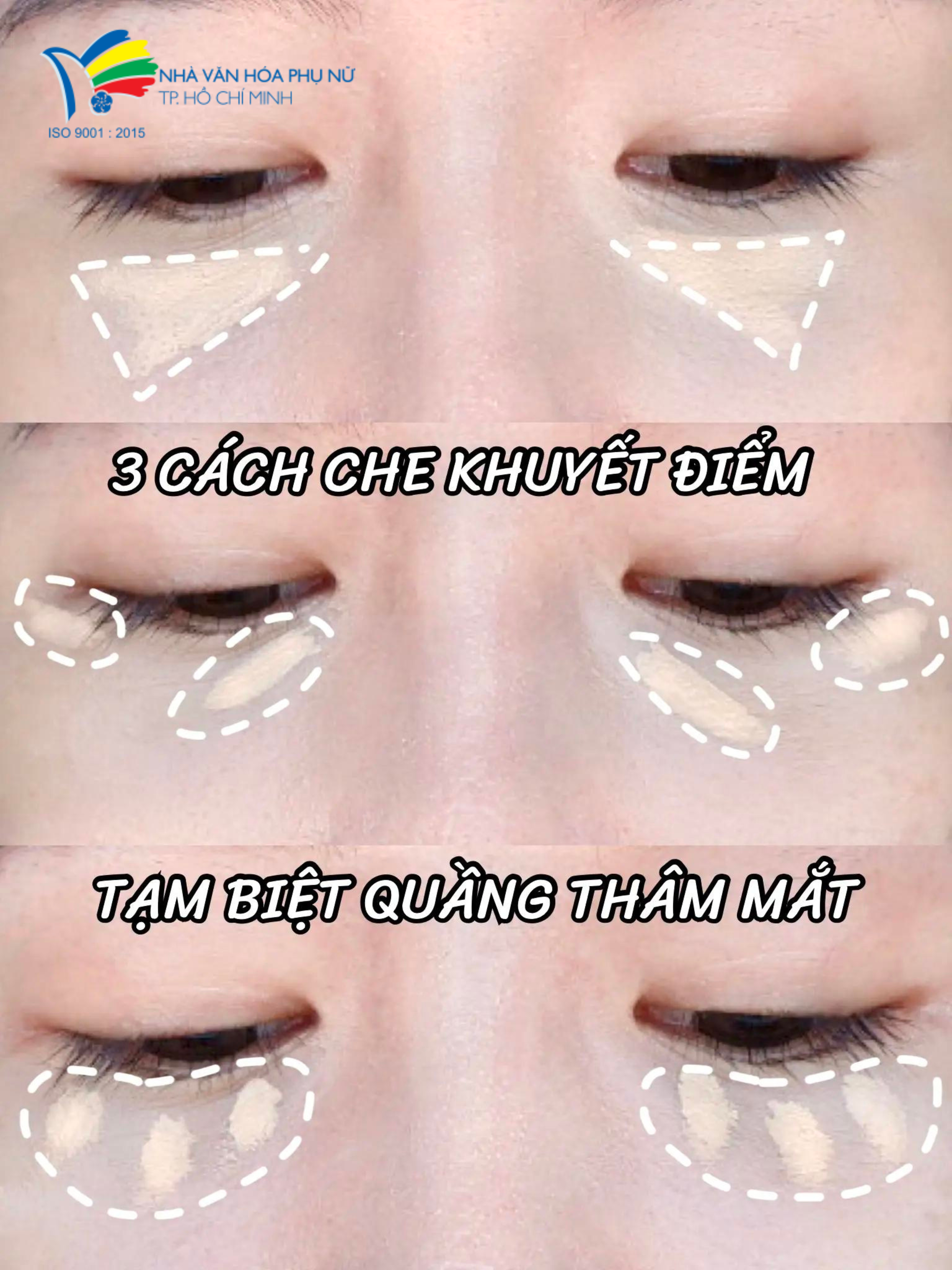 Cách sử dụng kem che khuyết điểm hiệu quả 
