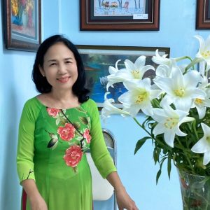 Giáo viên NGUYỄN THỊ THẮM (Dạy các lớp Thêu tay, kết cườm)