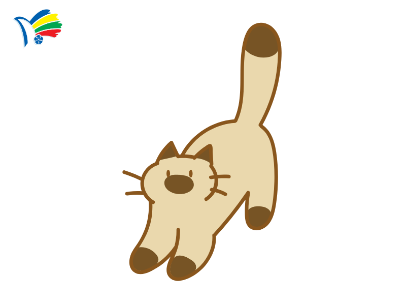 Dạy bé vẽ con mèo đơn giản: 5 bước vẽ con mèo dễ thương 8 Dạy bé vẽ con mèo dễ thương: 5 bước đơn giản