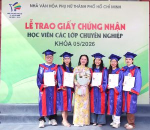 LỄ TRAO GIẤY CHỨNG NHẬN CHÍNH THỨC CÁC LỚP CHUYÊN NGHIỆP – KHÓA 05/2026 13 QUYEN K5.26