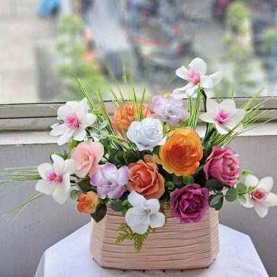 LÀM HOA GIẤY VÀ HOA VOAN - KHÓA 9/2026 (CƠ SỞ VÕ THỊ SÁU)