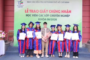 LỄ TRAO GIẤY CHỨNG NHẬN CHÍNH THỨC CÁC LỚP CHUYÊN NGHIỆP – KHÓA 08/2026 11 hung