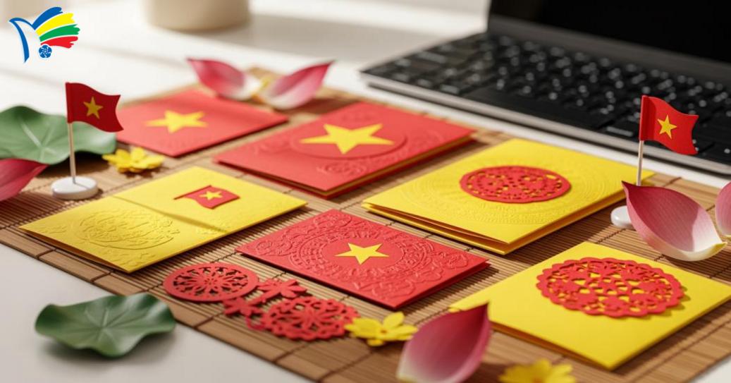 Hướng dẫn tạo thiệp mừng lễ 2/9