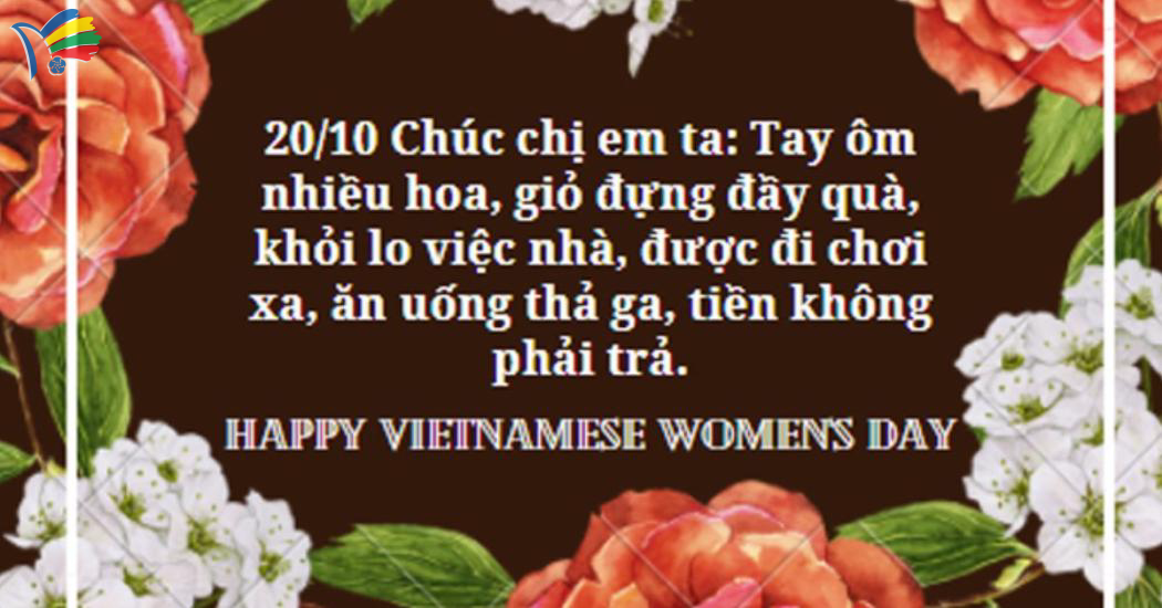 Ý nghĩa ngày 20/10 và vai trò của lời chúc