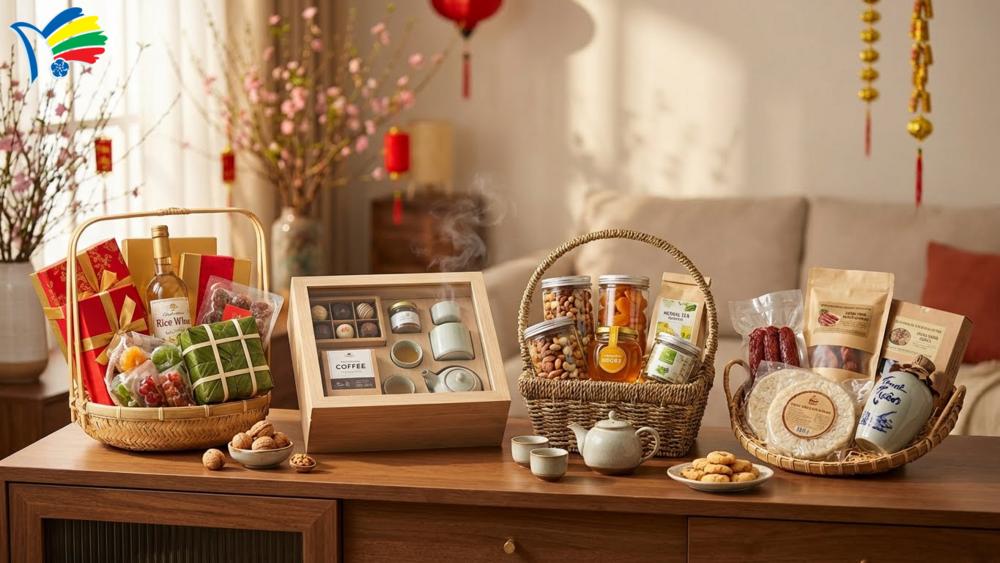 Các loại giỏ quà tặng tết phổ biến hiện nay Các loại giỏ quà tặng tết phổ biến hiện nay