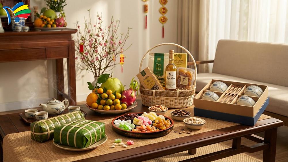 Các quà tặng tết truyền thống phổ biến, dễ chuẩn bị Các quà tặng tết truyền thống phổ biến, dễ chuẩn bị