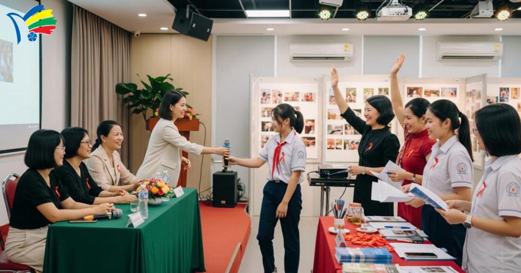 Hoạt động thiết thực cho phụ nữ, học sinh và Nhà văn hóa Phụ nữ Hoạt động thiết thực cho phụ nữ, học sinh và Nhà văn hóa Phụ nữ