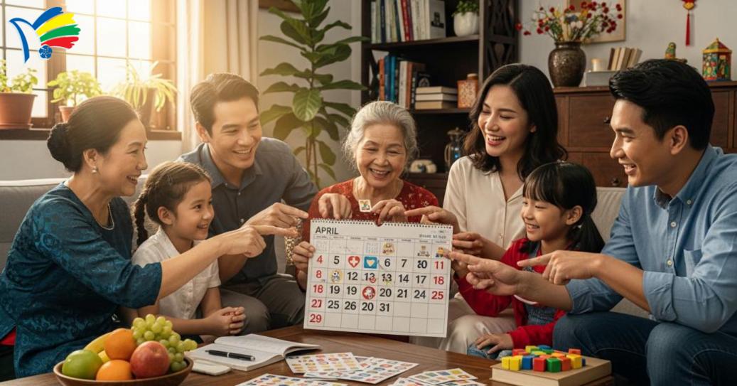 Lịch các ngày lễ và sự kiện nổi bật tháng 4