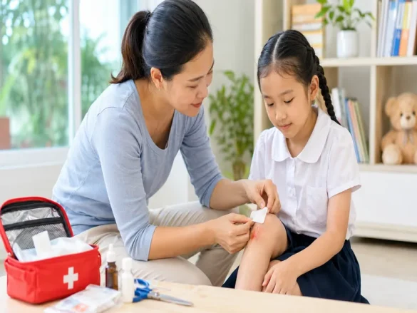 tai nạn thương tích ở trẻ em