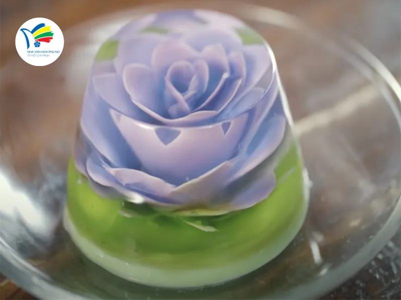 Rau câu 3D kết hợp chế biến và tạo hình thẩm mỹ, dễ tiếp cận khi nắm vững kỹ thuật cơ bản. Rau câu 3D kết hợp chế biến và tạo hình thẩm mỹ, dễ tiếp cận khi nắm vững kỹ thuật cơ bản.
