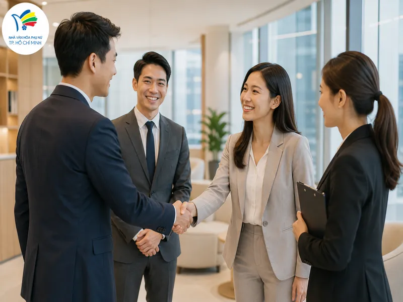NGHI THỨC GIAO TIẾP HIỆN ĐẠI: NHỮNG QUY TẮC KHÔNG NÊN BỎ QUA 6 Nghi thức giao tiếp giúp xây dựng hình ảnh chuyên nghiệp, tạo thiện cảm và phát triển các mối quan hệ trong công việc cũng như cuộc sống.