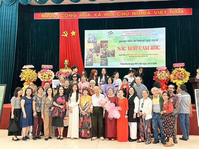 Nhà Văn hóa Phụ nữ ghi dấu với nhiều triển lãm tôn vinh phụ nữ, quê hương và bản sắc văn hóa Việt Nam.