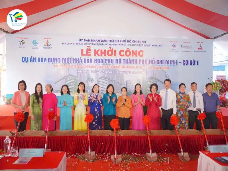 Cơ sở 1 mới của Nhà Văn hóa Phụ nữ TP.HCM dự kiến hoàn thành năm 2027 với hệ thống không gian đa chức năng. Cơ sở 1 mới của Nhà Văn hóa Phụ nữ TP.HCM dự kiến hoàn thành năm 2027 với hệ thống không gian đa chức năng.